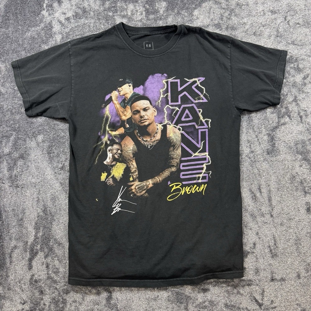 Kane Brown T-shirt Size Large 100% Cotten Black